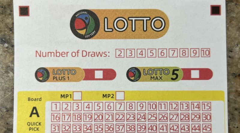 The Lotto and Lotto Plus 1 and Lotto 5 Max results for Wednesday, 3 June 2026