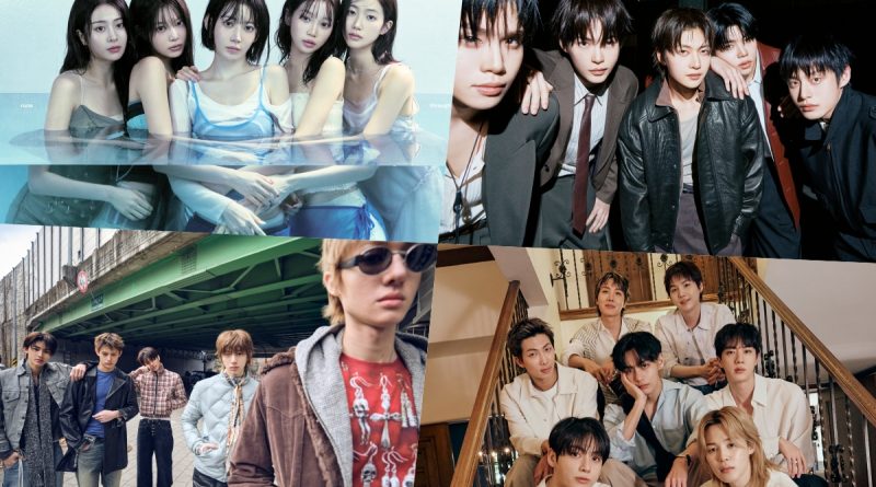 LE SSERAFIM And ZEROBASEONE Top Circle Weekly Charts + CORTIS And BTS Earn Double Crowns