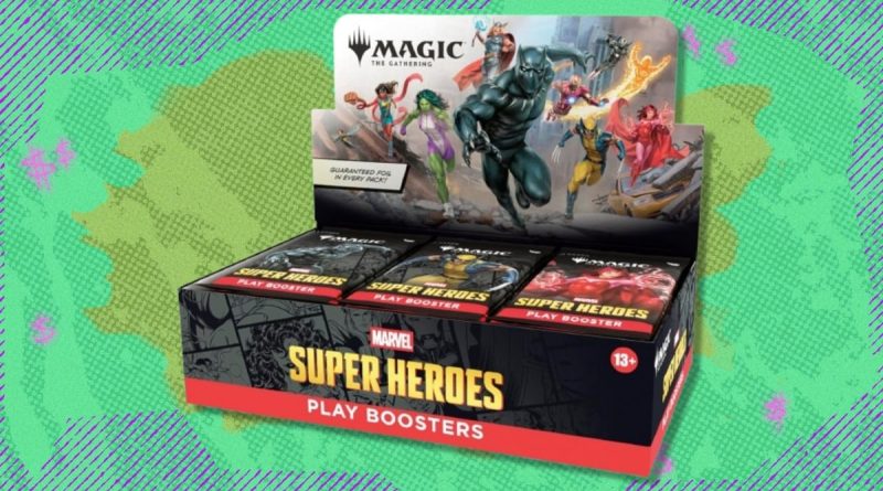 Preorder the Magic: The Gathering Marvel Super Heroes Play Booster Box at its lowest price yet