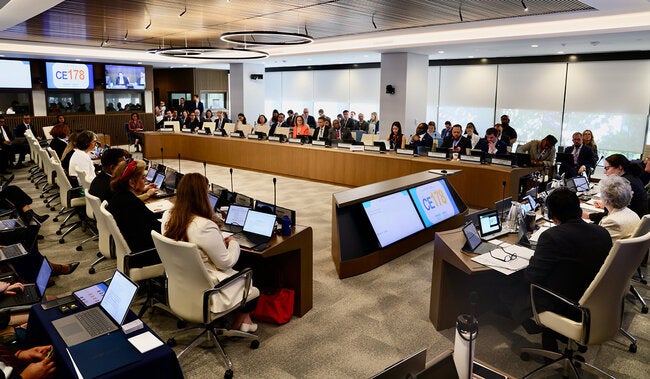 PAHO Executive Committee opens 178th session with focus on key health priorities and financing challenges in the Americas