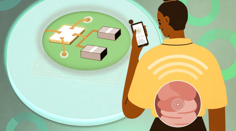 A berry-sized thermometer measures body temp. But you have to eat it.